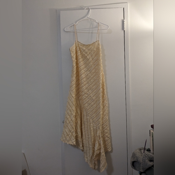 NWOT & Other Stories Textured Strappy Midi Dress - Picture 2 of 2